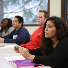 students in a classroom